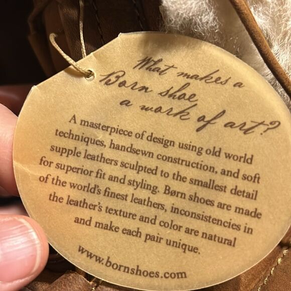 NWT Born Sheep Skin Lace up Boots 10 - Picture 7 of 8